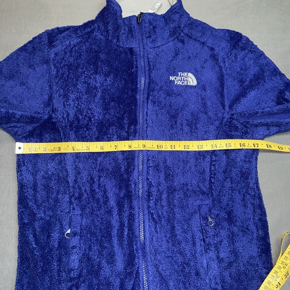 The North Face Jacket Womens Small Blue Polyester Full Zip Pockets - Picture 8 of 8